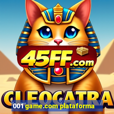 001 game.com plataforma